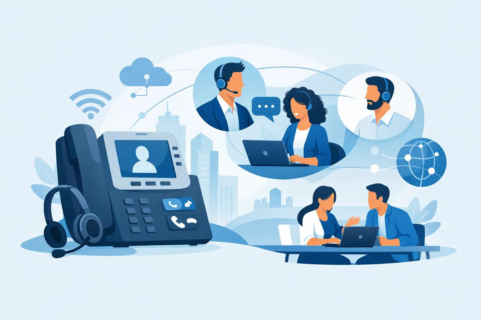 Business VoIP Systems That Keep Teams Connected