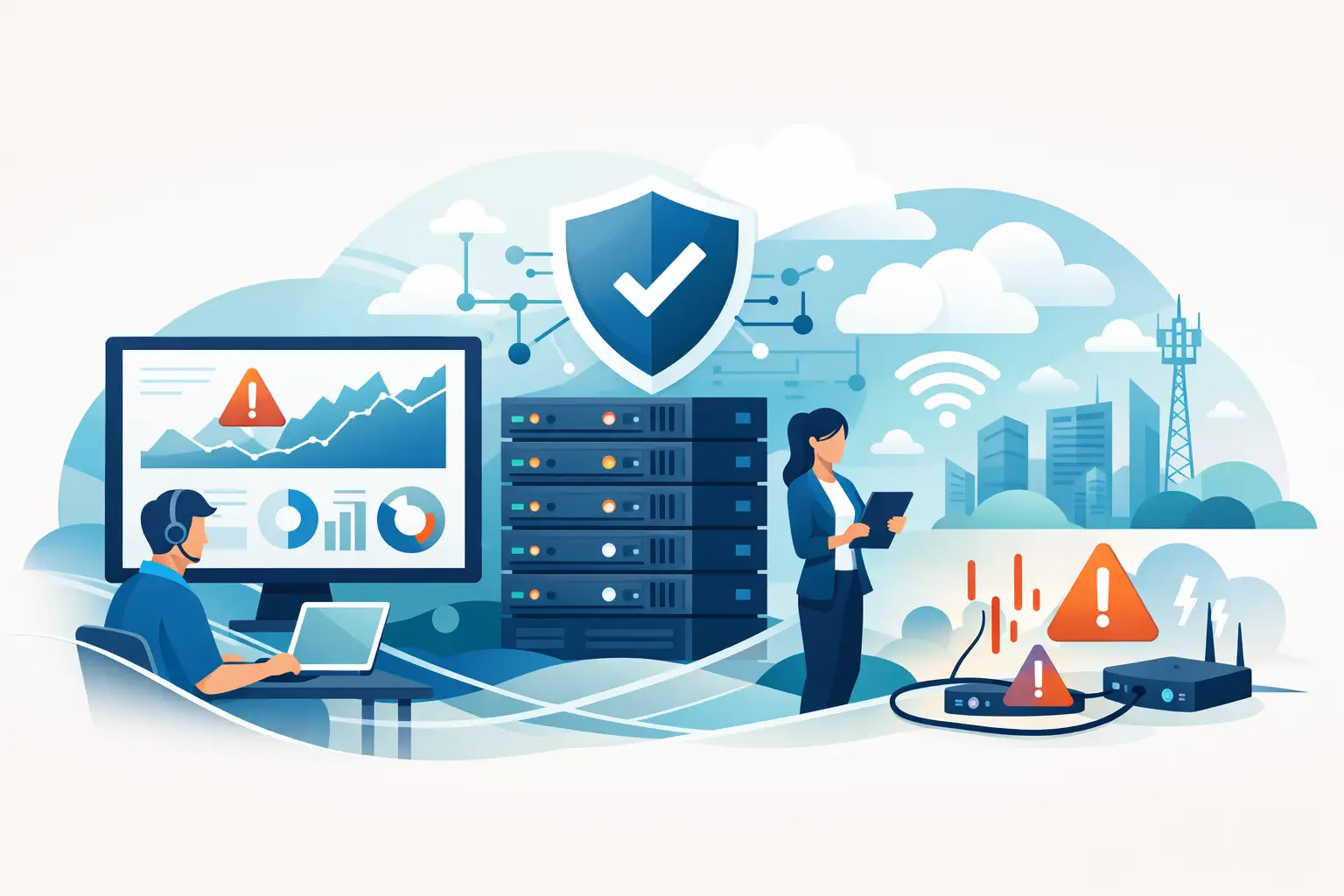 Network Monitoring Services That Prevent Downtime